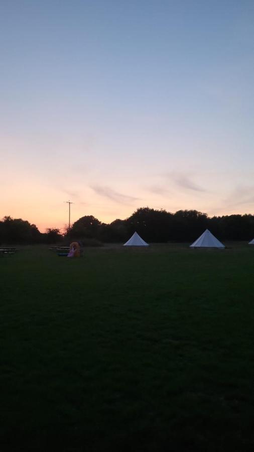 Dorset Glamping Fields Hotel Corfe Mullen Bagian luar foto